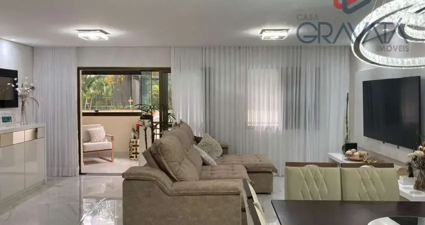 Apartamento à venda no Jardim, Santo André: 122m², 3 suítes, 5 banheiros. Oportunidade por R$1.480.000!