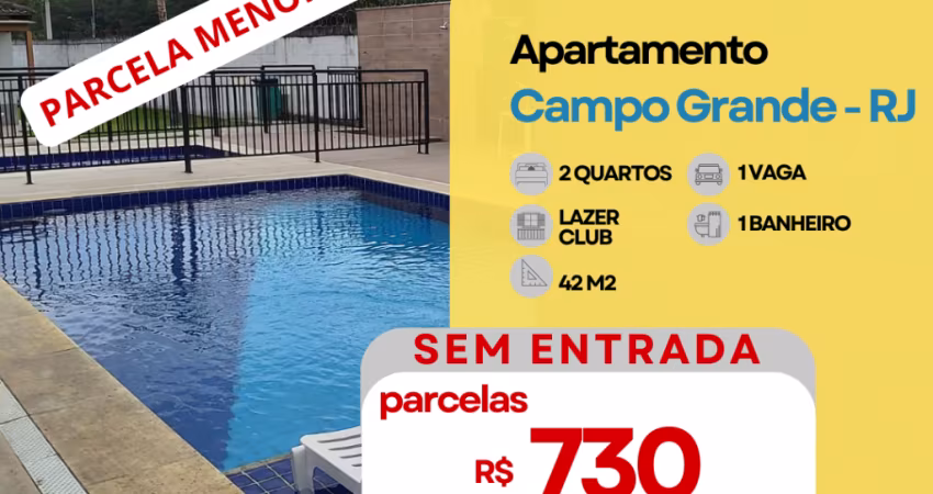 Apartamento com 2 quartos à venda na Avenida Brasil, 48677, Campo Grande, Rio de Janeiro