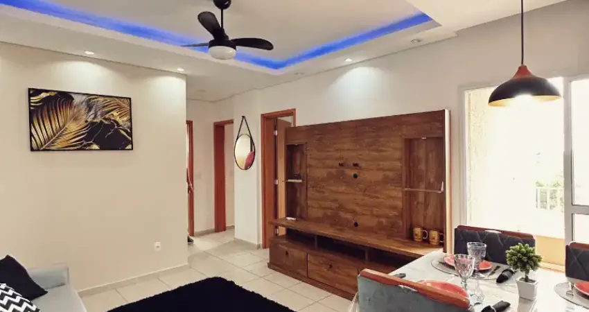 More a 5 min do centro: apto mobiliado e decorado, só leve as malas!