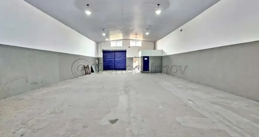 Galpão comercial de 250m² amplamente pavimentado para locação - parque anhanguera
