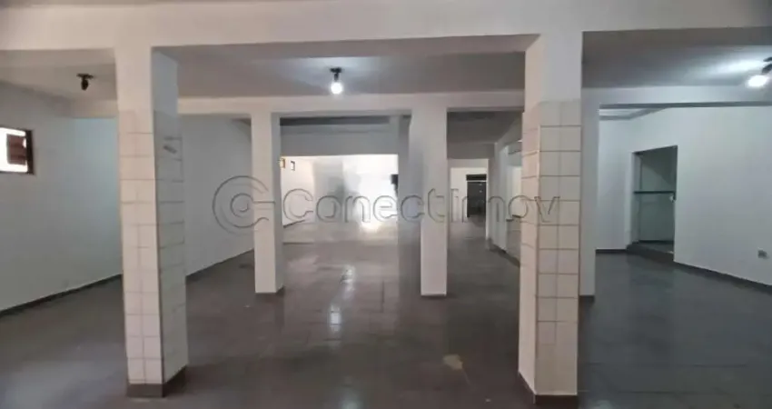 Salão comercial de 586m² com 02 banheiros para locação - vila seixas