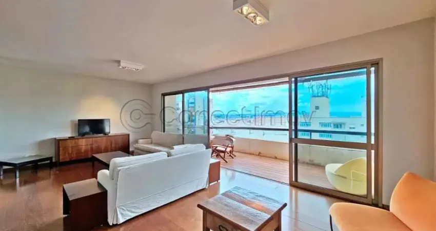 Apartamento de 214m² com 03 quartos sendo 02 suítes para venda - rua rui barbosa / centro, ribeirão preto