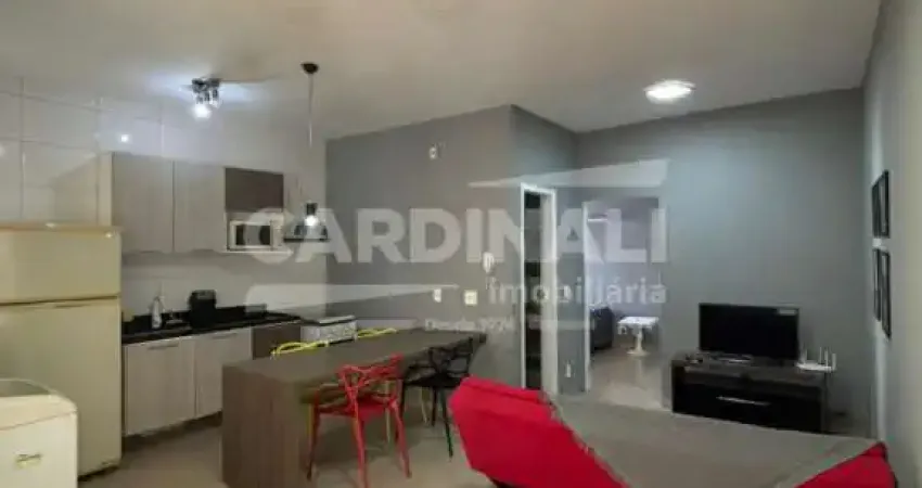 Apartamento de 40m² com 01 quarto, mobiliado e disponível para locação e venda - Vila Tibério