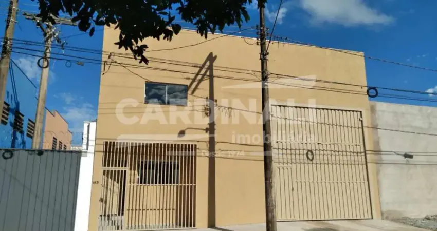 Galpão comercial de 600m² com 02 salas amplas e 05 banheiros para locação e venda - Jardim Zara