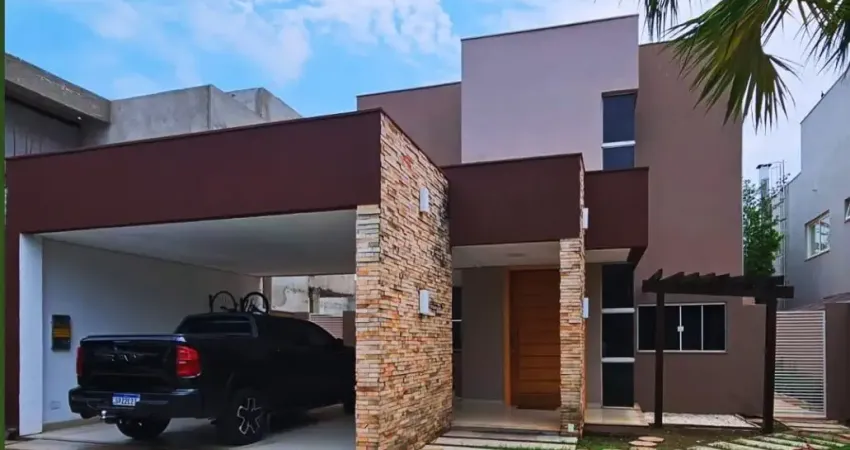 Casa exclusiva no belvedere 1 localizada na parte alta do condomínio - 3 suítes , piscina com cascata