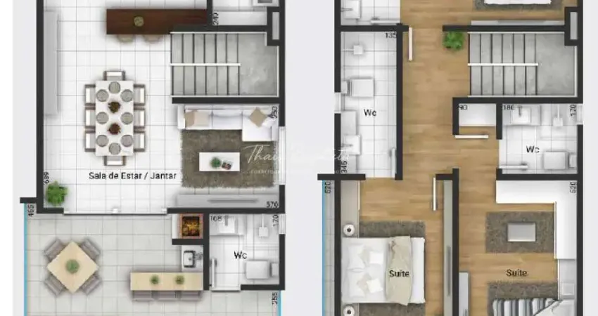 Apartamento com 3 quartos à venda na Rua Ermelino de Leão, 1263, Olarias, Ponta Grossa