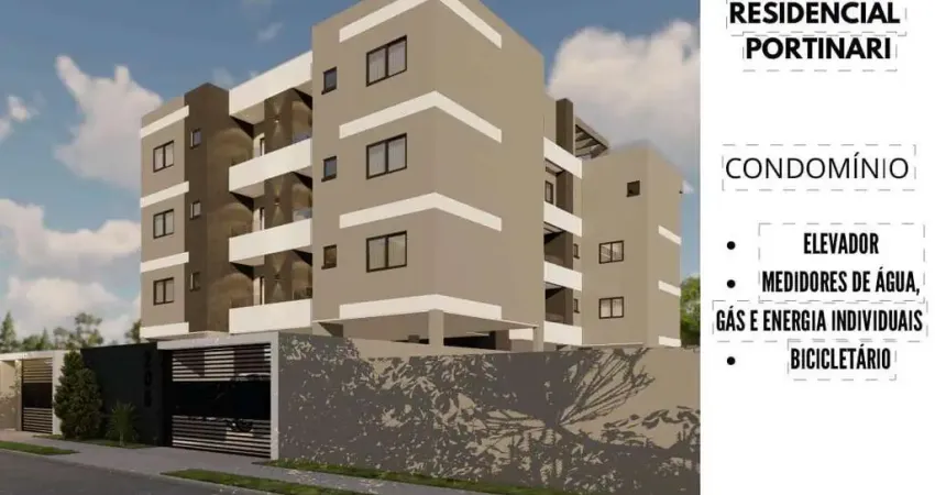 Apartamento para venda em pinhais, estancia pinhais, 2 dormitórios, 1 banheiro, 1 vaga