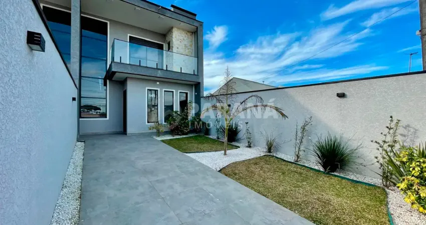 ️ sobrado com acabamento moderno e uma linda piscina no bairro nações!!!