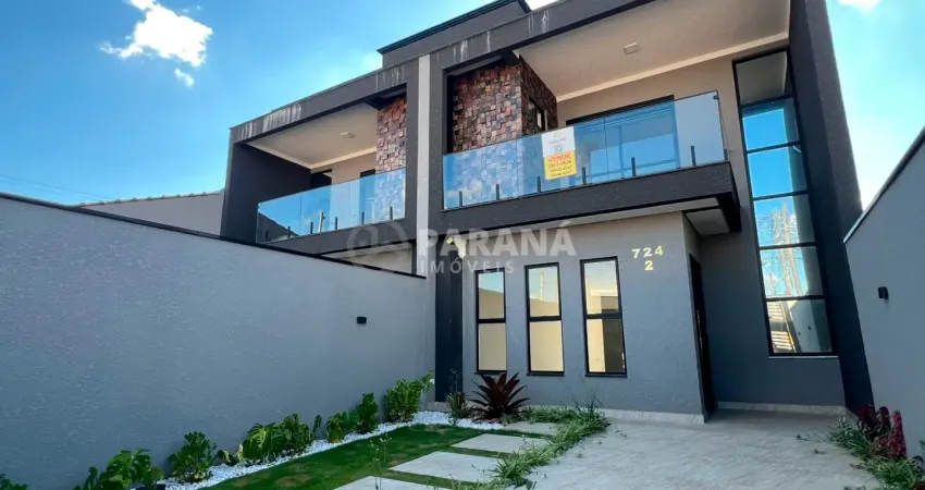 Casa com 3 quartos à venda na Rua Bolívia, Nações, Fazenda Rio Grande