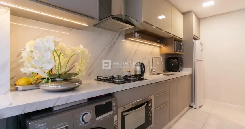 Lindo apartamento com 02 dormitórios (01 suíte) no centro de são josé/sc