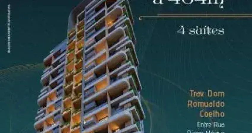Torre Maranello, da Leal Moreira, bairro do Umarizal, 4 suítes, com 232m² a 464m²