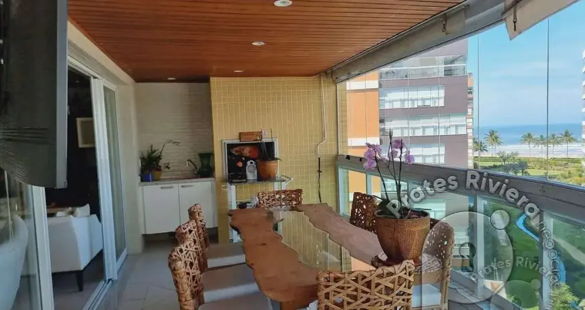Apartamento pé na areia à venda em Riviera de São Lourenço - Bertioga/SP