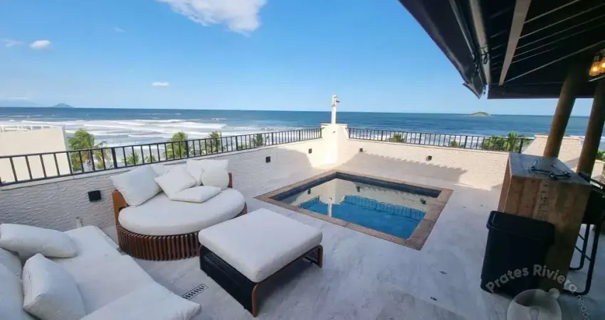 Cobertura pé na areia à venda em Riviera de São Lourenço