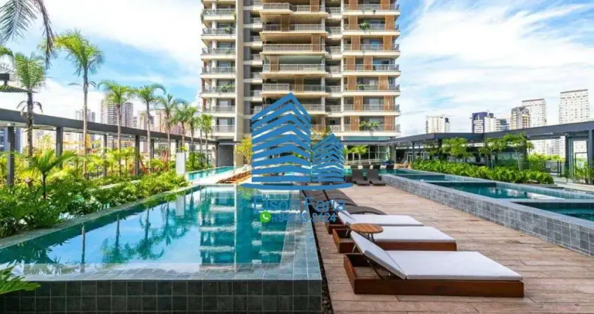 Cobertura de luxo no Brooklin, São Paulo-SP: 4 quartos, 4 suítes, 3 salas, 6 banheiros, 5 vagas e 410m².