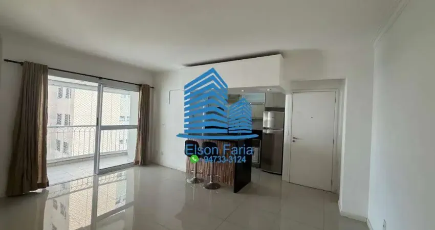 Apartamento à locação em Barueri-SP, Alphaville Centro Industrial - 2 suítes, 2 salas, 3 banheiros, 1 vaga de garagem - 78m².