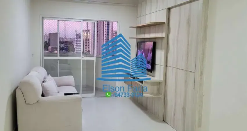 Apartamento locação 2 quartos, Campo Belo - São Paulo-SP: 2 salas, 1 banheiro, vaga de garagem e 65 m².