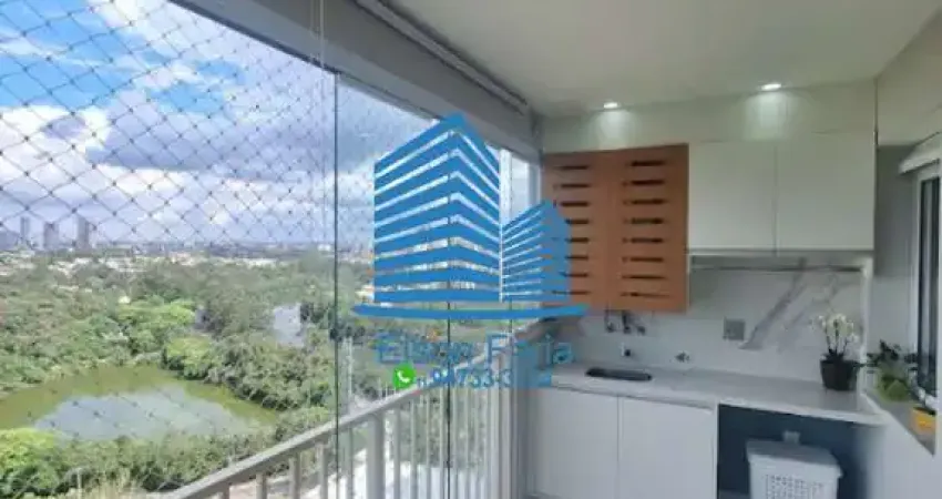 Apartamento para locação de alto padrão em Alphaville Empresarial: 2 quartos, 2 suítes, 2 salas, 1 banheiro e 69m².