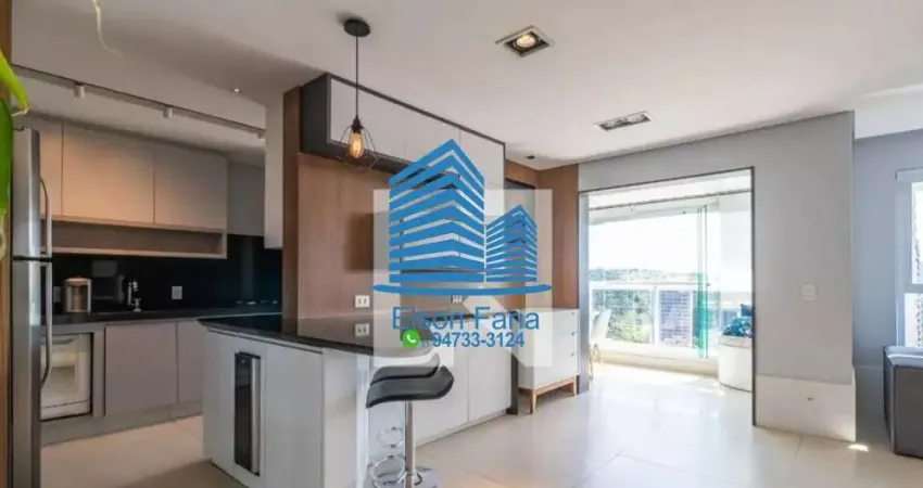 Locação de Apartamento no Melville Empresarial  18 do Forte Barueri-SP: 1 quarto, 1 suíte, 1 sala, 2 banheiros, 2 vagas, 67m².