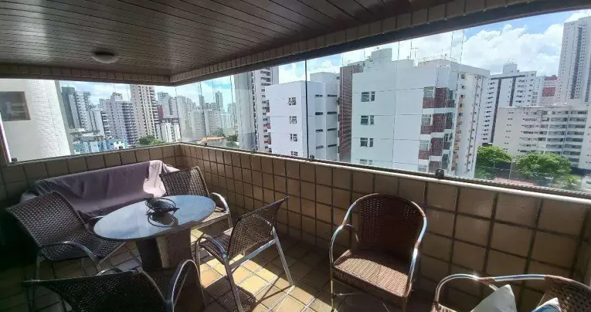 Graças Edf Don Perignon 4 quartos todos sts 220m² a/alto armários 3 vgs