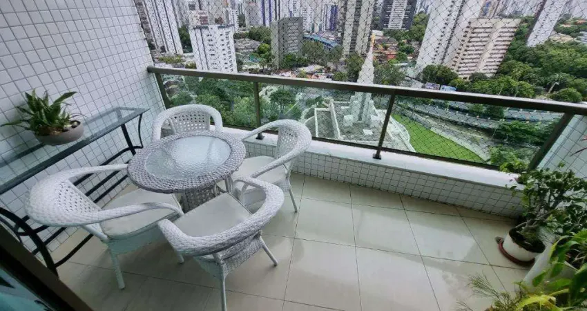 Edf Alameda Casa Forte a/alto 208m 4 suítes varandão nascente armários lazer completo 3 vgs