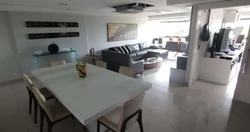 Poço da panela 4 suítes lavabo 196m² todo pronto porcelanato vda integrada lazer 3 vgs