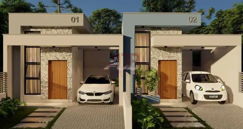 Casa à venda em Campo Bom com 80.52m² de área construída, 2 dormitórios (suíte)