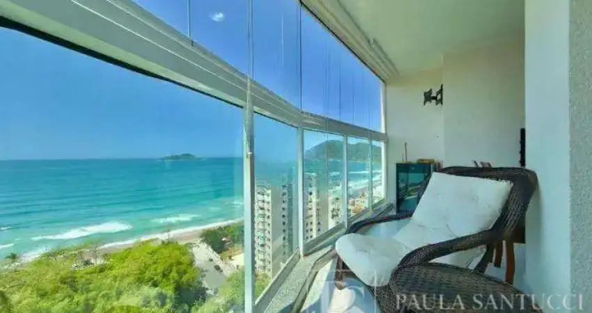 Oportunidade - apartamento 113m2 - 3 dormitórios - praia do tombo - guarujá