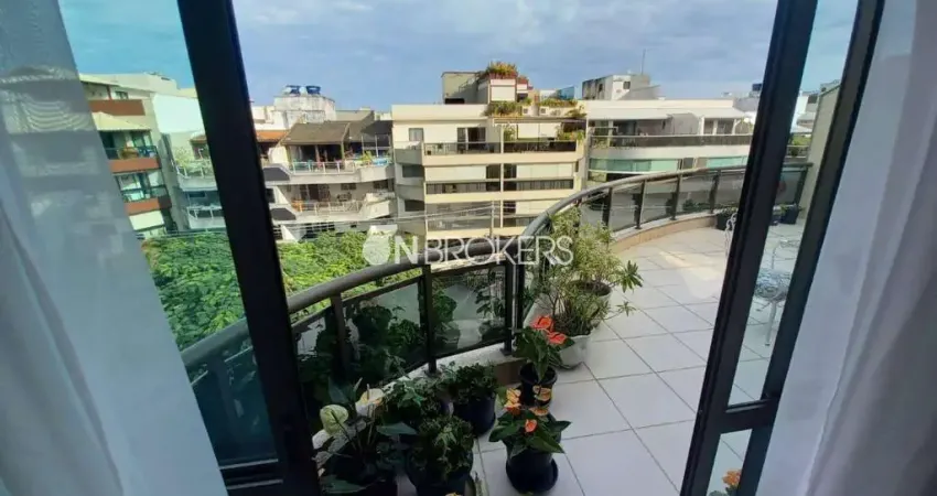 Recreio dos Bandeirantes | Cobertura 4 quartos, sendo 2 suites