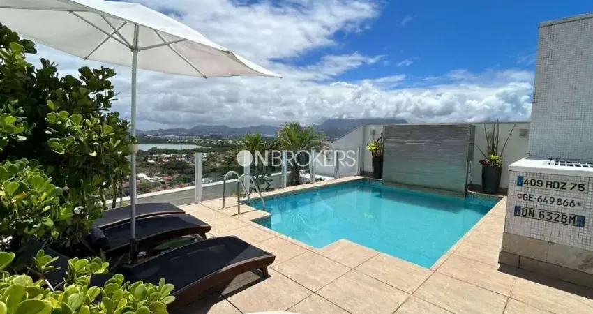 Barra da Tijuca | Cobertura 3 quartos, sendo 3 suites