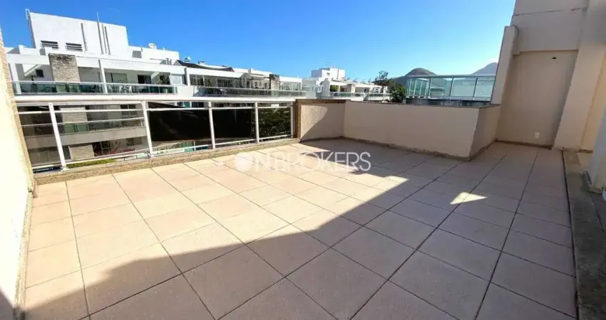 Recreio dos bandeirantes | cobertura 4 quartos, sendo 4 suites