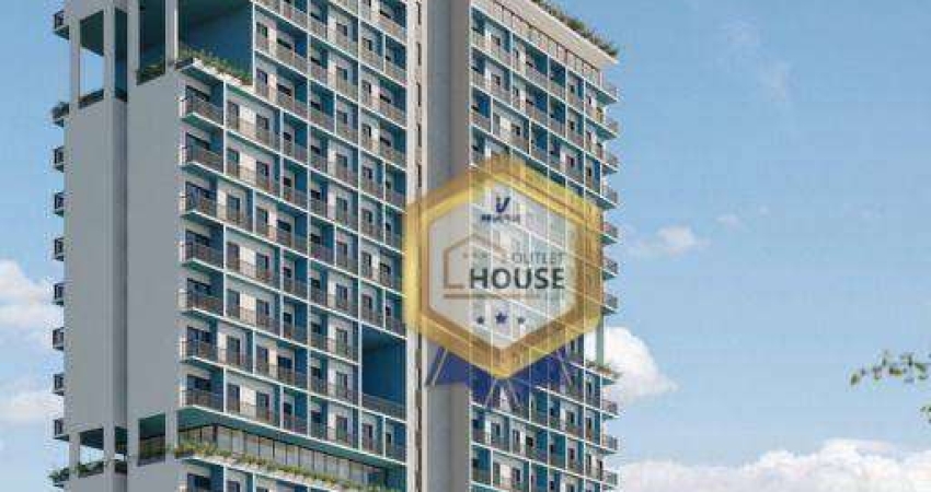 Apartamento studio com 1 dormitório à venda, 33 m² por R$ 380.349 - Jardim Aclimação - Maringá/PR