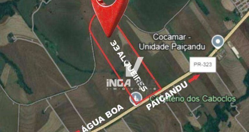 Terreno à venda, 798600 m² por r$ 23.100.000,00 - parque industrial - maringá/pr