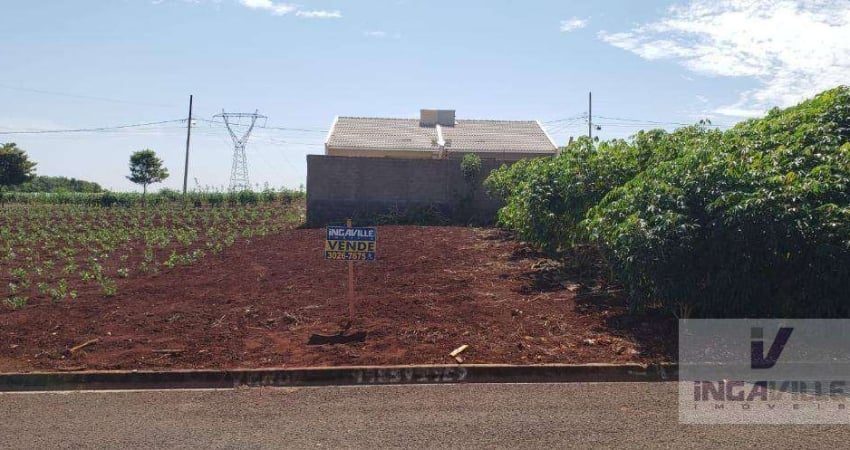 Terreno à venda, 279 m² por R$ 98.000,00 - Jardim Italia Floresta - Floresta/PR