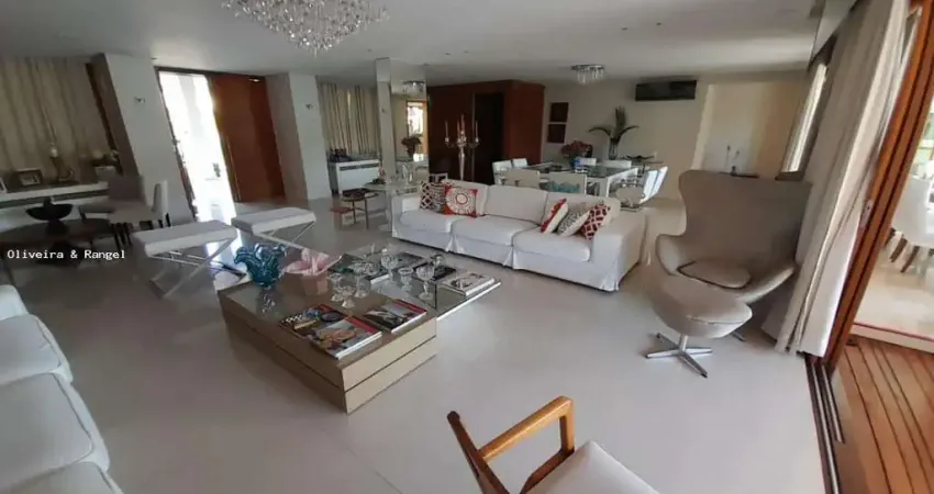 Casa para Locação em Lauro de Freitas, Vilas do Atlântico, 5 dormitórios, 5 suítes, 7 banheiros