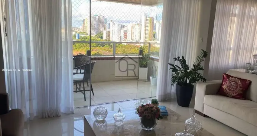 Apartamento 4 quartos para venda em salvador, caminho das árvores, 4 dormitórios, 3 suítes, 5 banheiros, 2 vagas