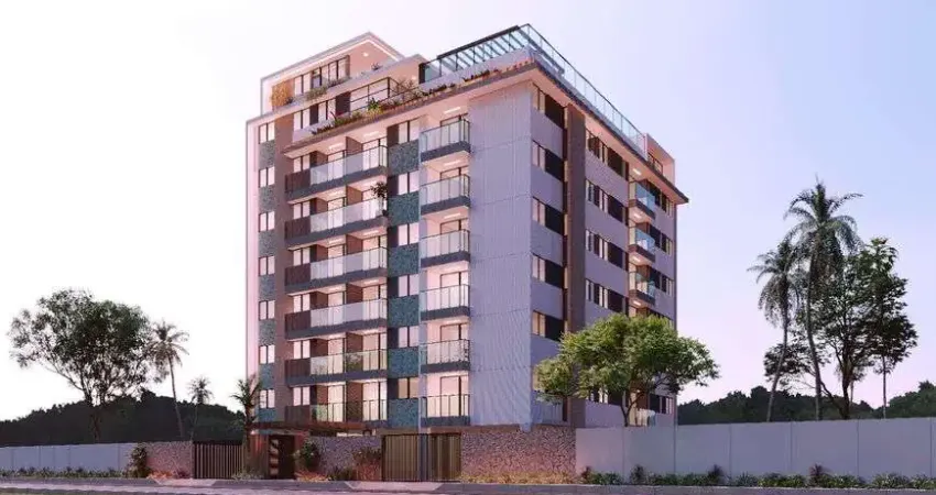 Apartamento 02 quartos 58,26m² a 100m praia de Intermares