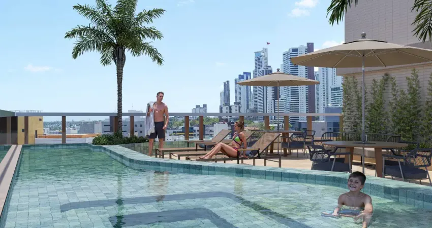 Flats e studios em condomínio com padrão hoteleiro – cabo branco, joão pessoa/pb