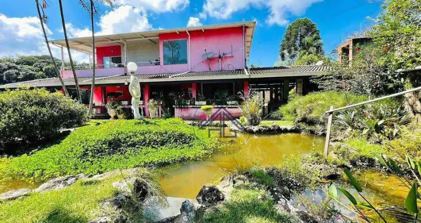 Sítio com 4 dormitórios à venda, 19000 m² por r$ 1.500.000 - terra preta - mairiporã/sp