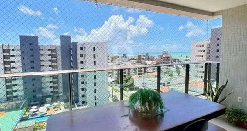 Apartamento | 137m2 | 3 suítes | 3 vagas | vista mar | jardim oceania jp pb