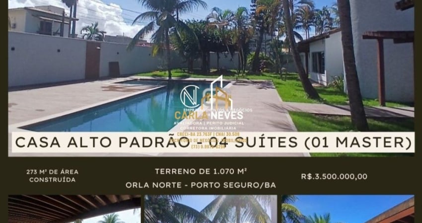VENDO CASA ALTO PADRÃO 04 suites - MOBILIADA