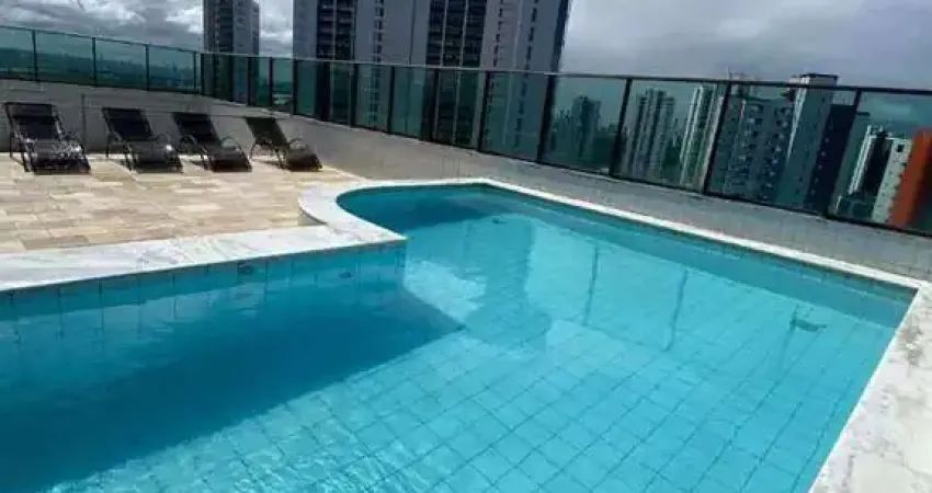 Flat mobiliado em localização privilegiada – a apenas 4 minutos a pé do Shopping Recife
