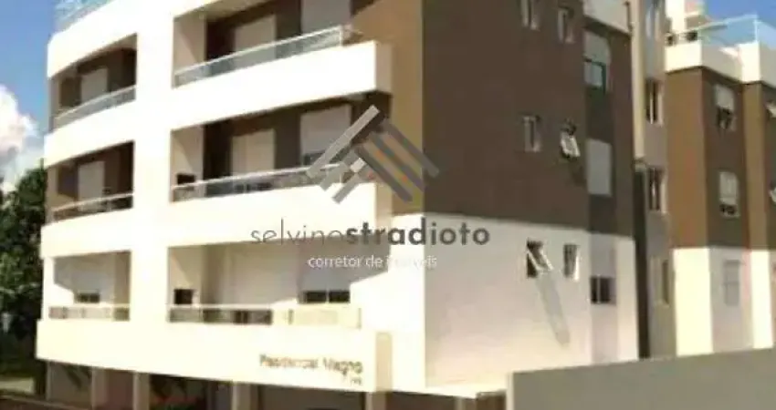 Apartamento à venda, no residencial magno,  em santa maria, camobi, com 2 quartos, 84,50m²