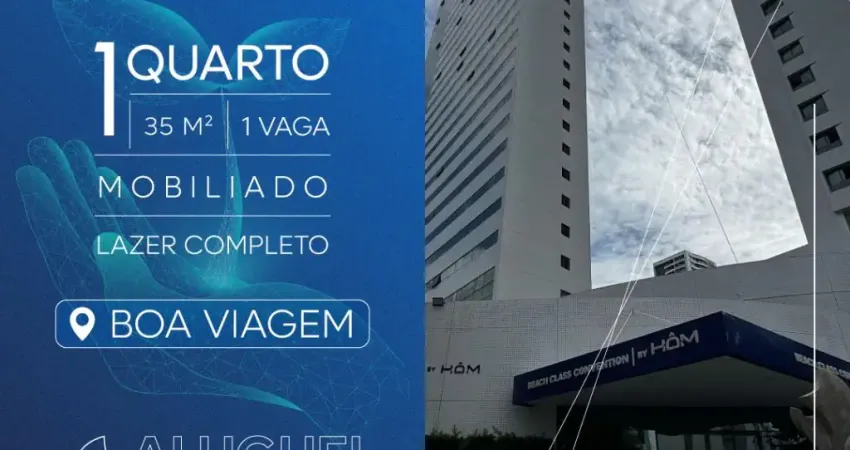 Apartamento com 1 quarto para alugar na Travessa Maria Carolina, 661, Boa Viagem, Recife