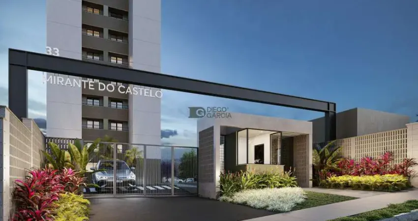 Apartamento com varanda e piscina no condomínio em Belo Horizonte, Castelo - Venda