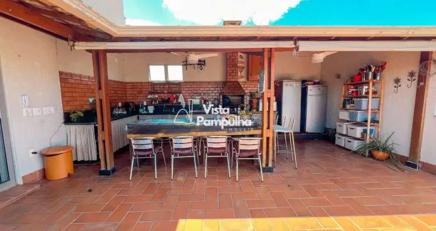 Triplex 300m² no são joão batista - 3 quartos, 2 suítes, área gourmet e 2 vagas