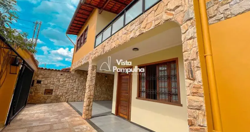 Casa com 4 quartos, 2 pavimentos e espaço gourmet à venda - santa amélia | belo horizonte