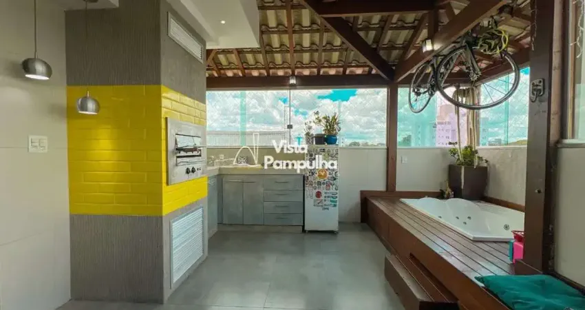 Cobertura à venda | 2 quartos (1 suíte) | 100m² | santa mônica - belo horizonte/mg