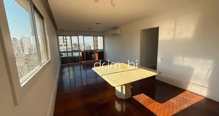 Apartamento com 3 dormitórios para alugar, 145 m² por R$ 14.040/mês - Indianópolis - São Paulo/SP