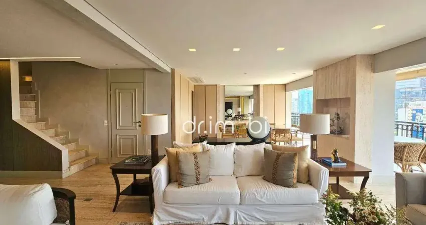 Cobertura com 4 dormitórios à venda, 420 m² por r$ 18.000.000,00 - vila nova conceição - são paulo/sp