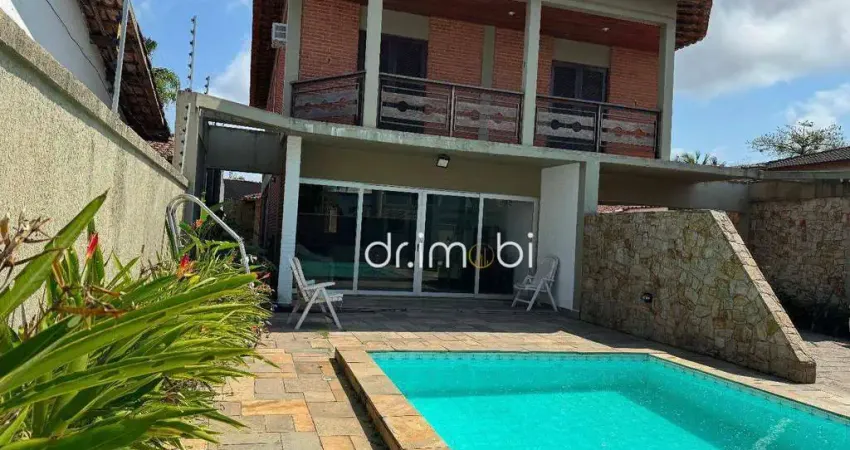 Casa com 3 dormitórios à venda, 286 m² por r$ 1.100.000,00 - jardim virginia - guarujá/sp